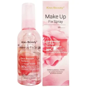 FIJADOR DE MAQUILLAJE NATURAL EXTRACTOS ROSAS KISS BEAUTY